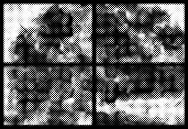 Soyut geometrik siyah beyaz arka plan 