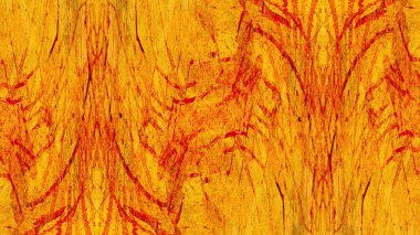 sarı boyalı grunge duvar arkaplanı