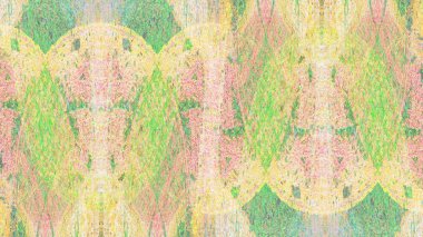 boya ile yeşil sıva