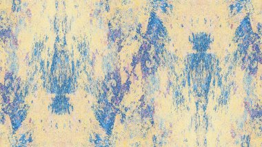 eski yıpranmış alçı duvar boya ile