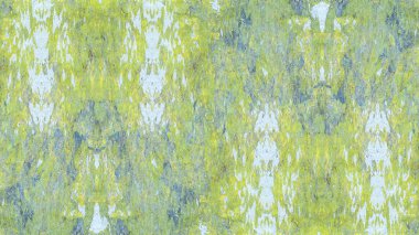 boya ile yeşil sıva