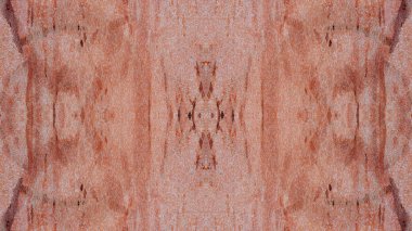 Noktalarda paslı metal desen boya ve gamzeler