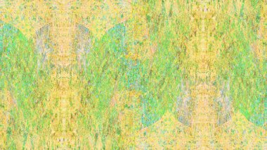 boya ile yeşil sıva