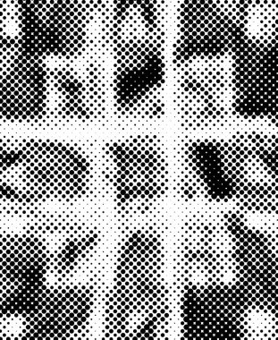 Soyut geometrik siyah beyaz arka plan 