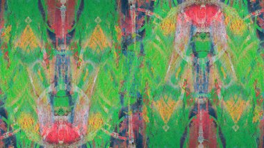 boya ile yeşil sıva