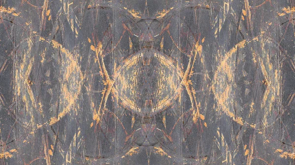 Patron De Fantasia Caotica Fractal Colorido Resumen Formas