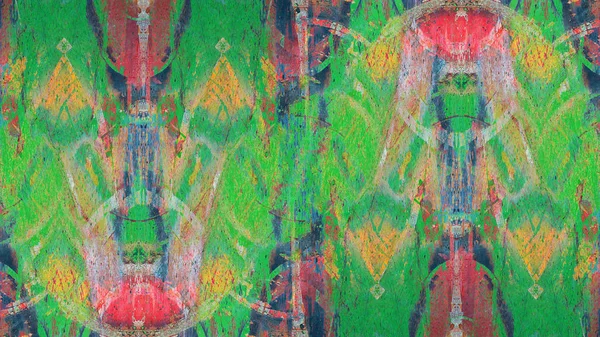 boya ile yeşil sıva