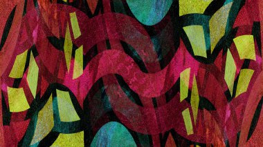 Renkli grunge boyalı duvar arkaplanı