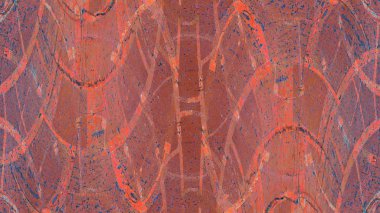 boya ile kahverengi sıva