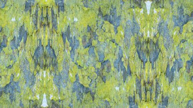 boya ile yeşil sıva