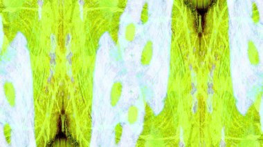 boya ile yeşil sıva