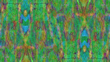 boya ile yeşil sıva