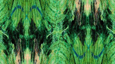 boya ile yeşil sıva