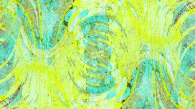 Yeşil grunge duvar arkaplanı