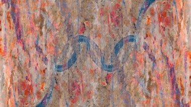 eski püskü boya ve sıva çatlakları