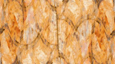 boya ile kahverengi sıva