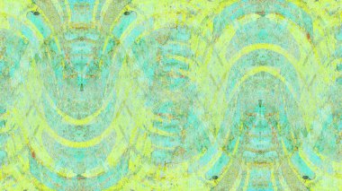 boya ile yeşil sıva