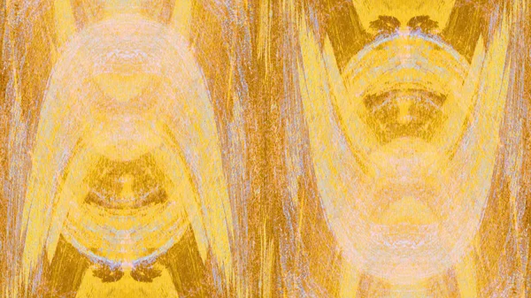 Κίτρινο Ζωγραφισμένο Φόντο Στον Τοίχο Grunge — Φωτογραφία Αρχείου