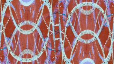 Gelecekçi soyut grunge geometrik modern desen