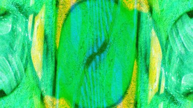 Yeşil grunge duvar arkaplanı