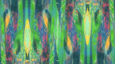 boya ile yeşil sıva