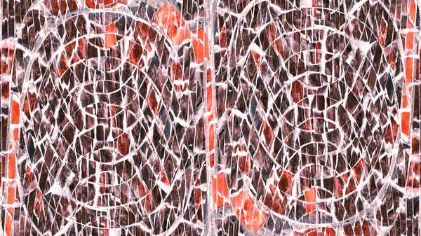 Değişik taşların renkli mozaiği