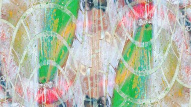 boya ile kahverengi sıva