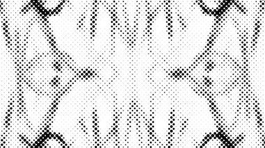 Gelecekçi soyut grunge geometrik modern desen