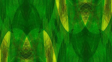 Yeşil grunge duvar arkaplanı