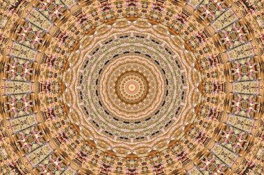 Soyut Renkli Boyalı Kaleydoskopik Grafik Arka Plan. Doku ile Fütüristik Psychedelic Hipnotik Fon Desen. Halk Etnik Çiçek Süs Mandala. Vintage Dekoratif Geometrik Mozaik