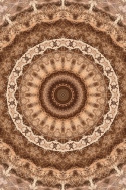 Soyut Renkli Boyalı Kaleydoskopik Grafik Arka Plan. Doku ile Fütüristik Psychedelic Hipnotik Fon Desen. Halk Etnik Çiçek Süs Mandala. Vintage Dekoratif Geometrik Mozaik