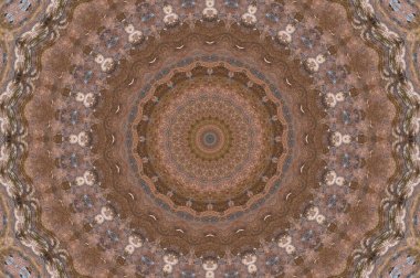 Soyut Renkli Boyalı Kaleydoskopik Grafik Arka Plan. Futu