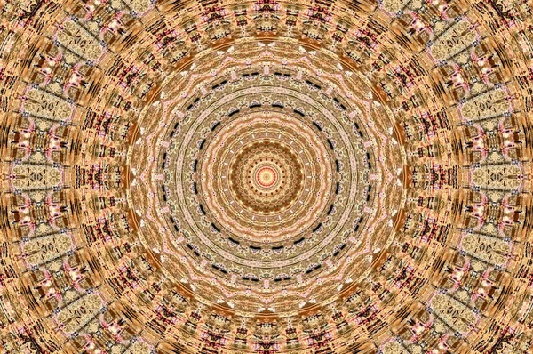 Soyut Renkli Boyalı Kaleydoskopik Grafik Arka Plan. Doku ile Fütüristik Psychedelic Hipnotik Fon Desen. Halk Etnik Çiçek Süs Mandala. Vintage Dekoratif Geometrik Mozaik