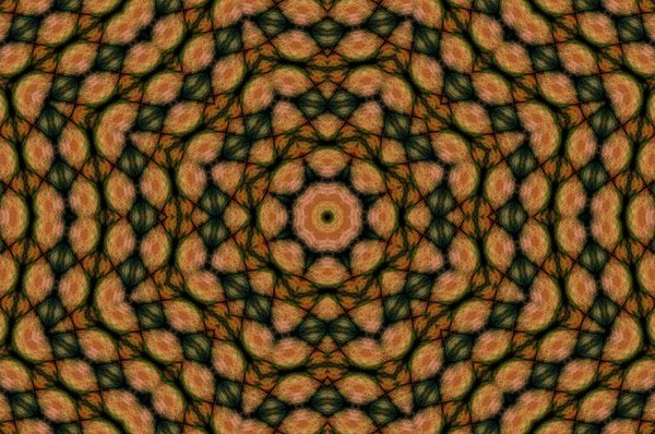 Abstraktní Barevný Malovaný Kaleidoskopický Grafický Podklad Futuristický Psychedelický Vzor Hypnotického — Stock fotografie