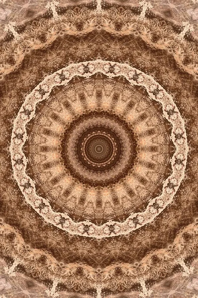Soyut Renkli Boyalı Kaleydoskopik Grafik Arka Plan. Doku ile Fütüristik Psychedelic Hipnotik Fon Desen. Halk Etnik Çiçek Süs Mandala. Vintage Dekoratif Geometrik Mozaik