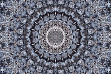 Soyut Renkli Boyalı Kaleydoskopik Grafik Arka Plan. Futu