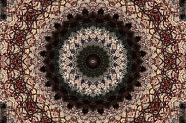 Soyut Renkli Boyalı Kaleydoskopik Grafik Arka Plan. Futu