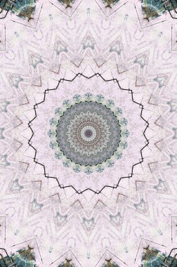 Soyut Renkli Boyalı Kaleydoskopik Grafik Arka Plan. Doku ile Fütüristik Psychedelic Hipnotik Fon Desen. Halk Etnik Çiçek Süs Mandala. Vintage Dekoratif Geometrik Mozaik