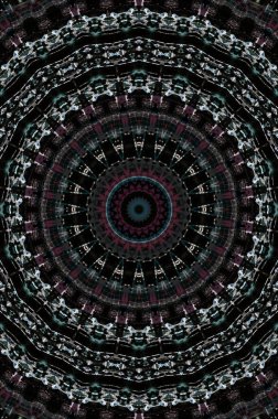 Soyut Renkli Boyalı Kaleydoskopik Grafik Arka Plan. Futu