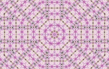 Soyut Renkli Boyalı Kaleydoskopik Grafik Arka Plan. Doku ile Fütüristik Psychedelic Hipnotik Fon Desen. Halk Etnik Çiçek Süs Mandala. Vintage Dekoratif Geometrik Mozaik