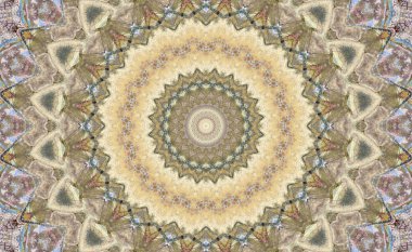 Soyut Renkli Boyalı Kaleydoskopik Grafik Arka Plan. Futu