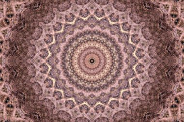 Soyut Renkli Boyalı Kaleydoskopik Grafik Arka Plan. Futu