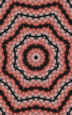 Soyut Renkli Boyalı Kaleydoskopik Grafik Arka Plan. Doku ile Fütüristik Psychedelic Hipnotik Fon Desen. Halk Etnik Çiçek Süs Mandala. Vintage Dekoratif Geometrik Mozaik