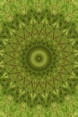 Soyut Renkli Boyalı Kaleydoskopik Grafik Arka Plan. Doku ile Fütüristik Psychedelic Hipnotik Fon Desen. Halk Etnik Çiçek Süs Mandala. Vintage Dekoratif Geometrik Mozaik