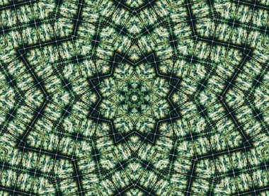 Soyut Renkli Boyalı Kaleydoskopik Grafik Arka Plan. Doku ile Fütüristik Psychedelic Hipnotik Fon Desen. Halk Etnik Çiçek Süs Mandala. Vintage Dekoratif Geometrik Mozaik