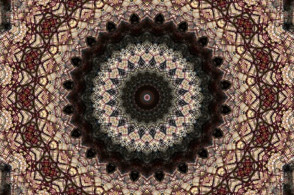 Abstrakte bunt bemalte kaleidoskopische grafische Hintergrund. futu — Stockfoto
