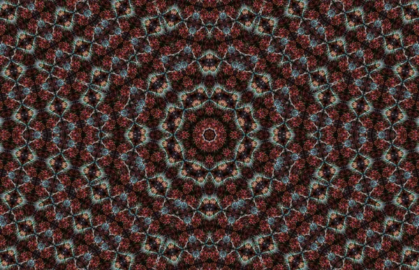 Abstraktní Barevný Malovaný Kaleidoskopický Grafický Podklad Futuristický Psychedelický Vzor Hypnotického — Stock fotografie