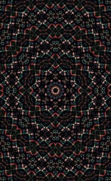 Absztrakt Színes Festett Kaleidoszkópos Grafikus Háttér Futurisztikus Pszichedelikus Hipnotikus Háttér — Stock Fotó