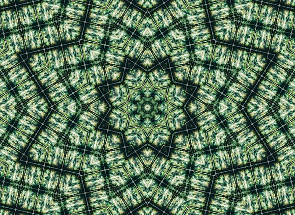 Abstrakte Bunt Bemalte Kaleidoskopische Grafische Hintergrund Futuristische Psychedelische Hypnotische Hintergrundmuster — Stockfoto