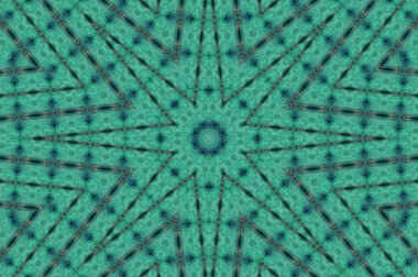 Soyut Renkli Boyalı Kaleydoskopik Grafik Arka Plan. Doku ile Fütüristik Psychedelic Hipnotik Fon Desen. Halk Etnik Çiçek Süs Mandala. Vintage Dekoratif Geometrik Mozaik